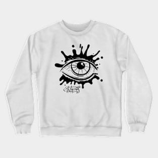 Splatter Eye Crewneck Sweatshirt